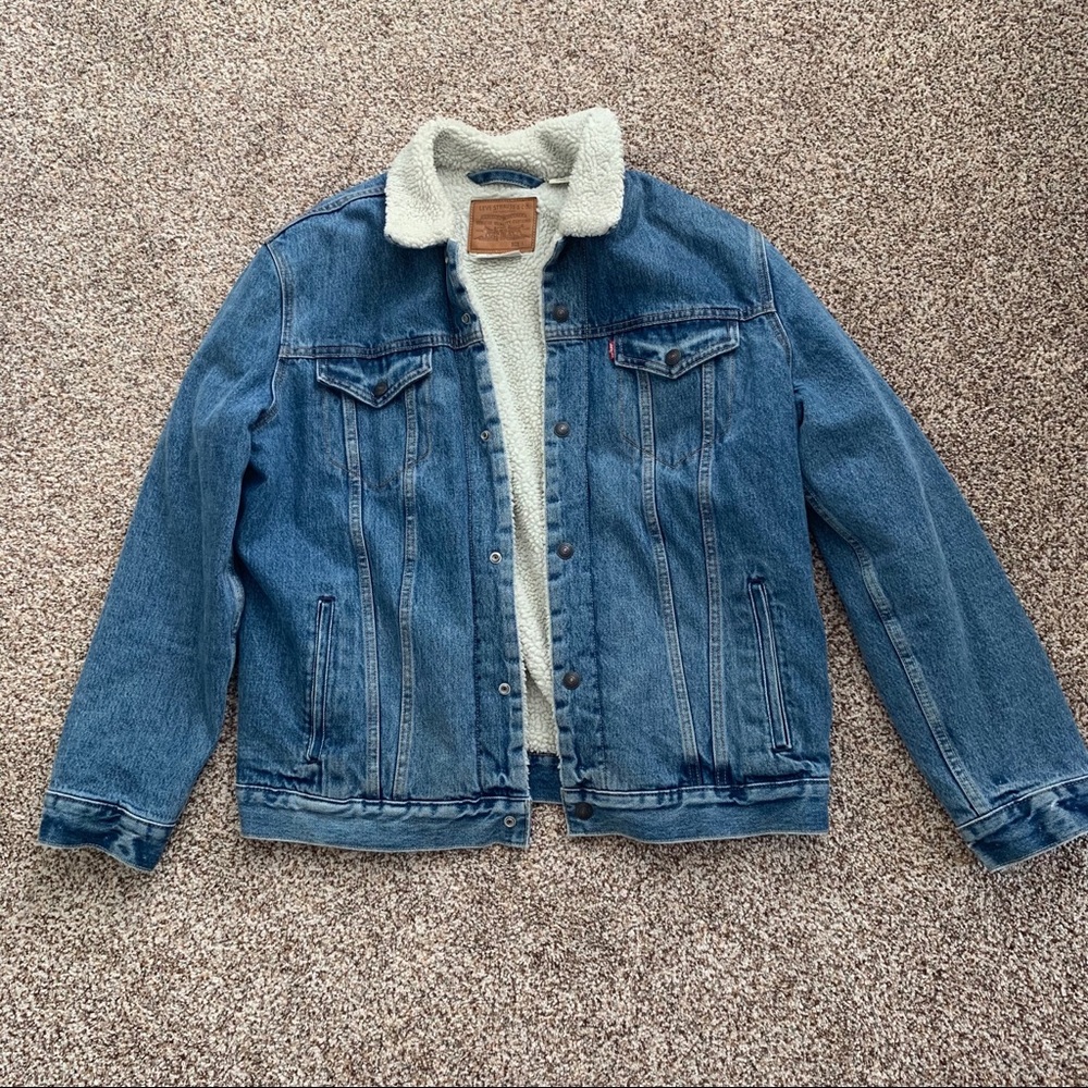 Men’s Levi Sherpa Jean Jacket